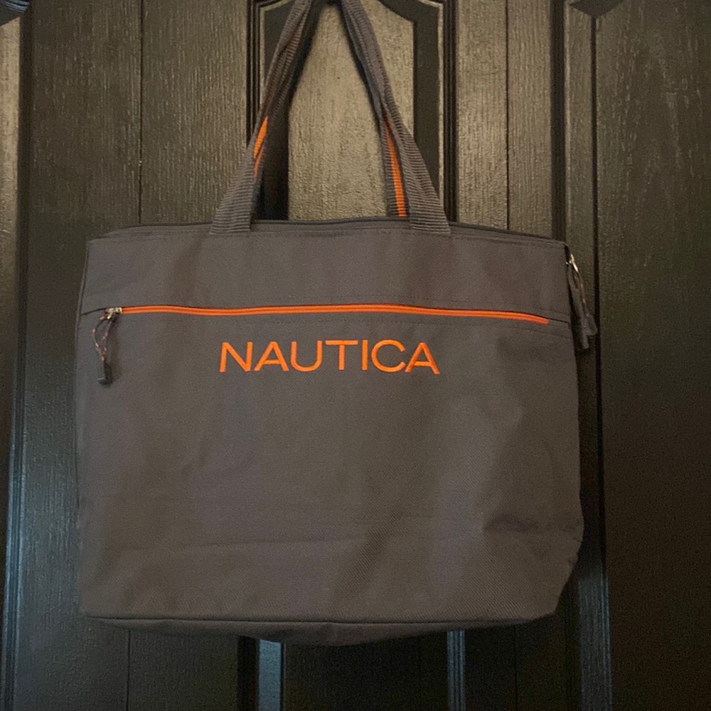 Nautical large tote bag